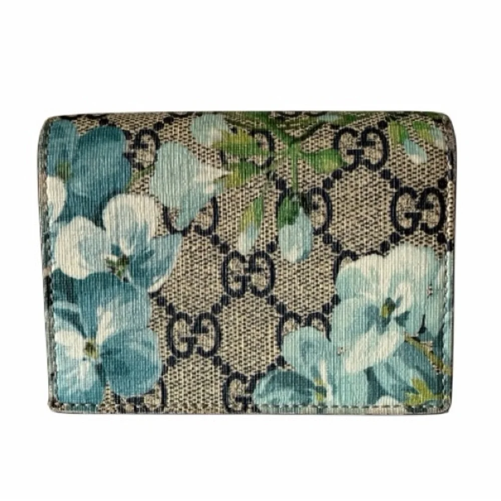 Gucci GG Blooms Supreme Compact Wallet – Red Leather Interior - Picture 2 of 11